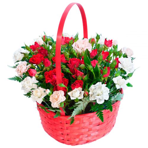 Цветочная композиция «Яркое утро»