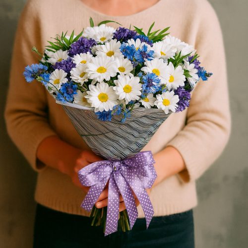 Букет цветов «Летний Ветерок»