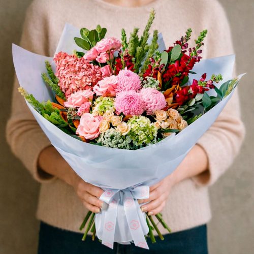 Флористический букет «Цветочная симфония»