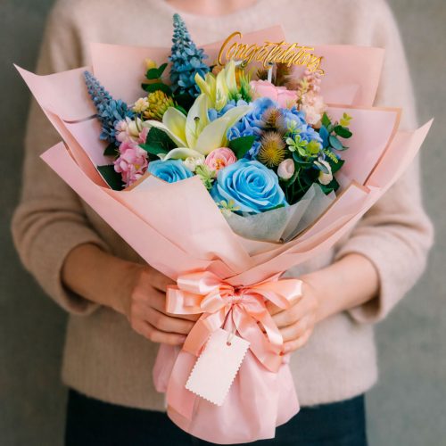 Цветочный букет «Нежная фантазия»