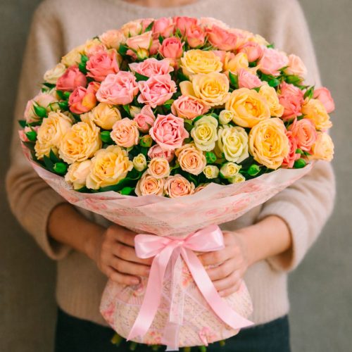 Цветочный букет «Весенний бриз»